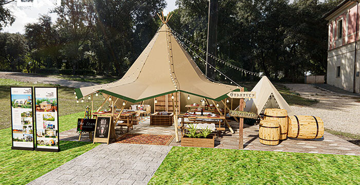 Simply Decorate Your Tipi Tent , We Sell It