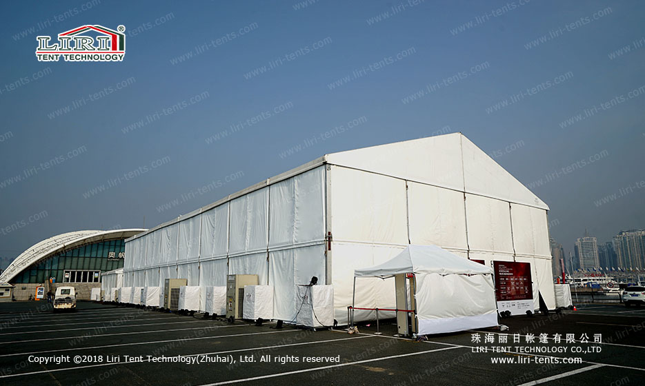Used Party Tent White PVC