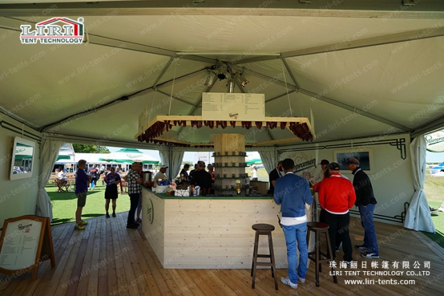 hexagon party tents indoor