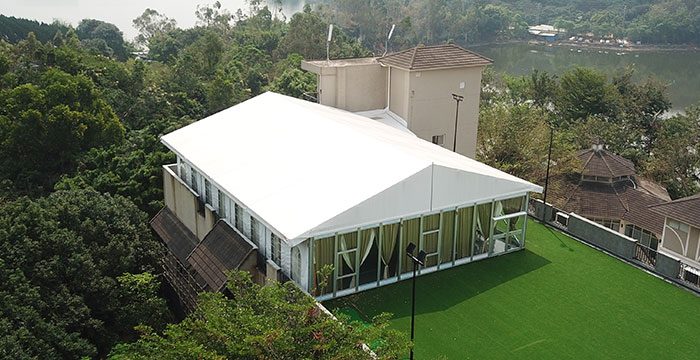 10×30 White Gazebo Party Tent