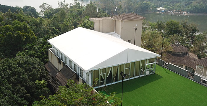 10x30 White Party Tent