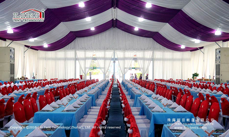 Christmas Party Tent indoor