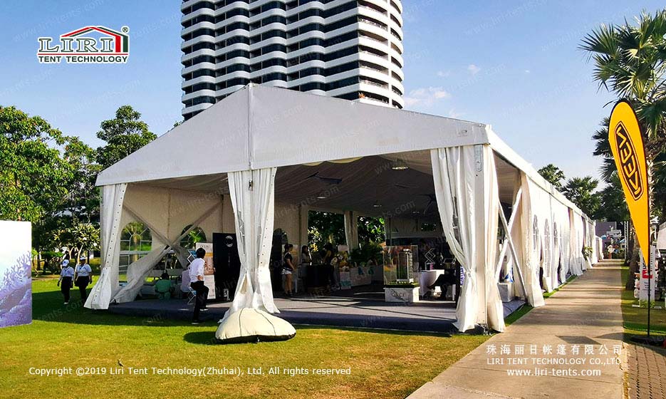 Outdoors Graduation Party Tent