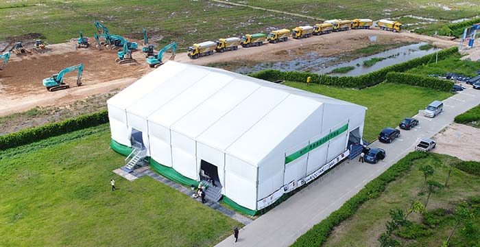 High School Graduation Party Tent