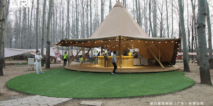 Farm Campsite 72 People Tipi Tent