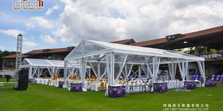 Clear Top Backyard Party Tents