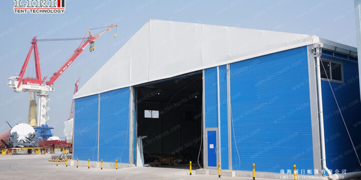 Temporary Logistics Storage Tent