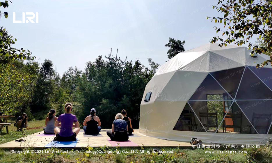 Outdoor Geodesic dome tent