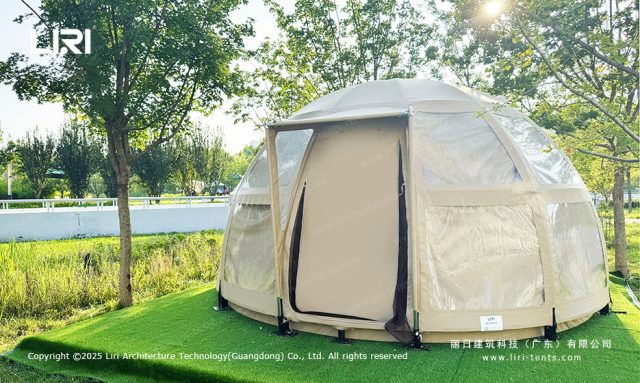 dome glamping tent