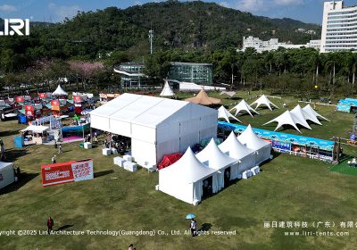 Flexible Party Tents for Outdoor Festival Events