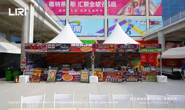 3x3m Pagoda Tents for Food Stalls