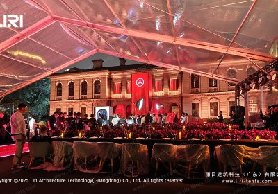 Clear Top Tents for Luxury Brand Launches: Design & Engineering