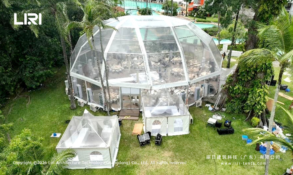 Luxury clear span wedding party tent for sale - image 05