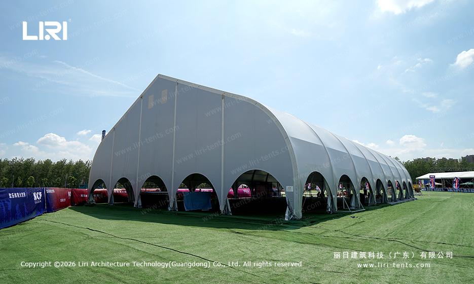 TFS Curve Tent Side Profile — 6061/T6 Aluminum Frame