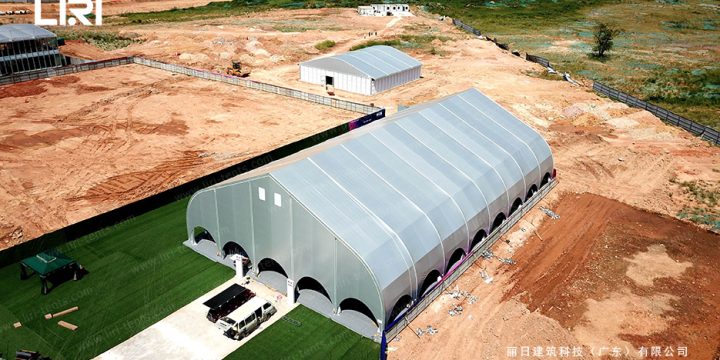 TFS Curve Tents for Professional Football Stadiums