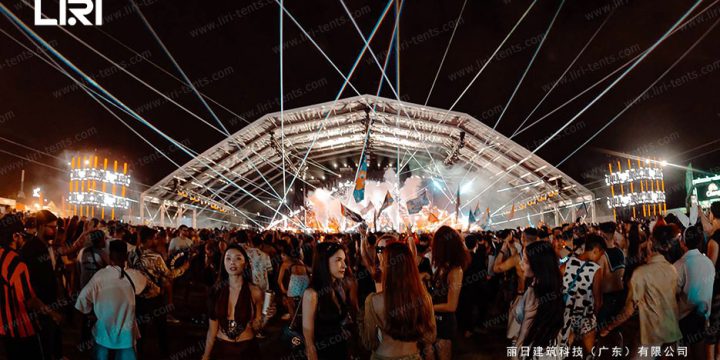 50x30m Outdoor Festival Tent — Concert Venue Structure