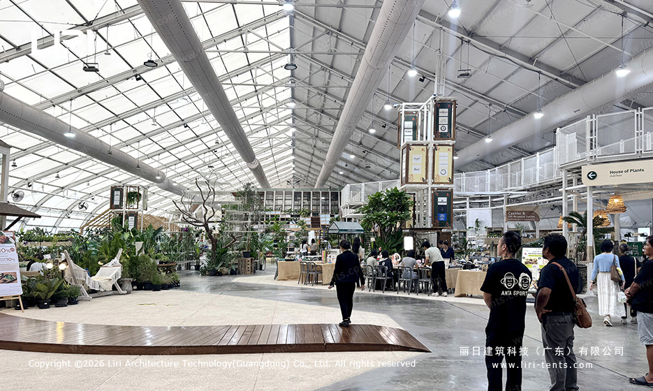 exhibition hall interior