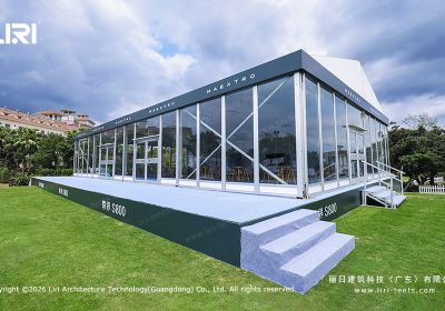How to Build a VIP Lounge on Sloping Grass: Professional Golf Tent Solutions