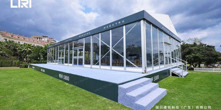 How to Build a VIP Lounge on Sloping Grass: Professional Golf Tent Solutions