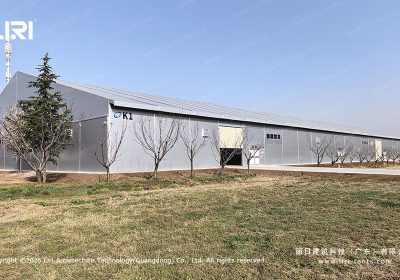 Aircraft Hangar Tent in Xi’an Jingbian: Clear Span Shelter for Military Operations