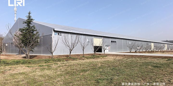 Aircraft Hangar Tent in Xi’an Jingbian: Clear Span Shelter for Military Operations
