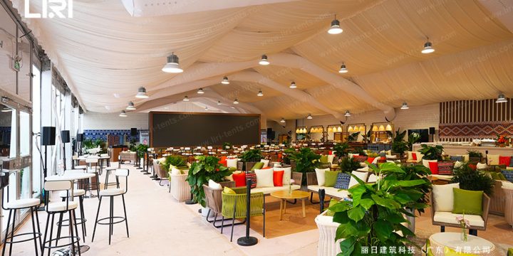 Large Tent for 500 People: Size, Layout, and Site Plan