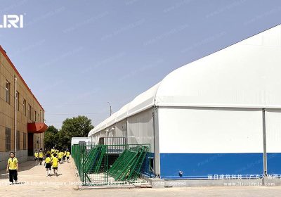 15m Clear Span Swimming Pool Enclosure — Aluminum Frame Tent for School Aquatic Facilities