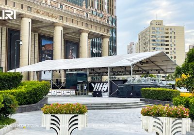 Shanghai Commercial Plaza Basketball Activation Clear Span Tent