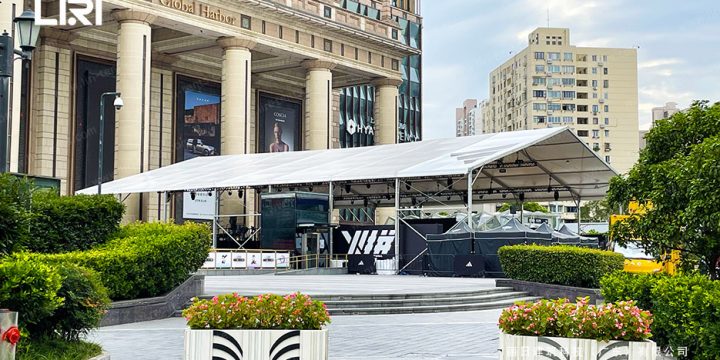 Shanghai Commercial Plaza Basketball Activation Clear Span Tent