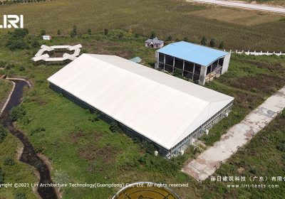 40x70m Wedding Tent for 600 Guests | Glass-Wall Marquee Install Record